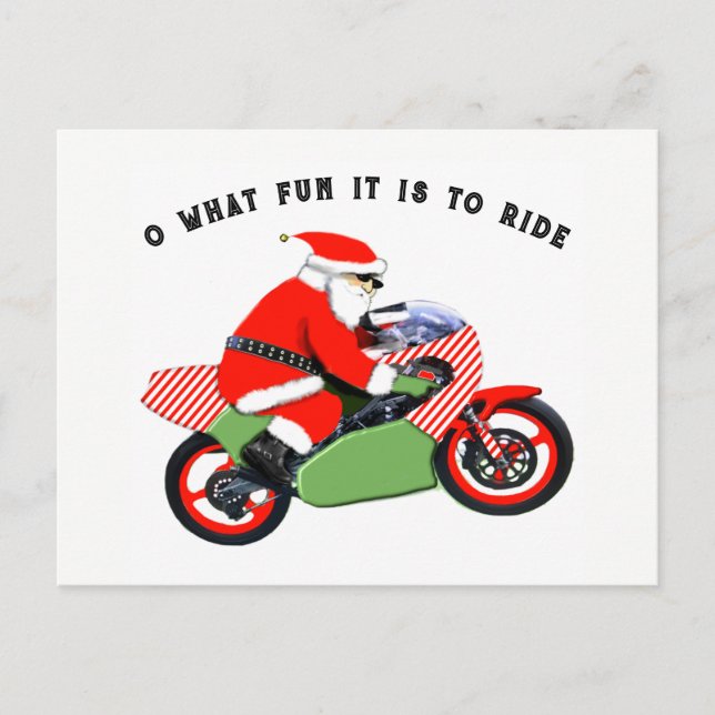 Motocross Christmas cards (Front)