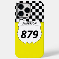 Motocross Custom Dirt Bike Number Plate on Yellow