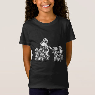 Motocross Dad & Son Trail Bikers MTB Bicycle Fathe T-Shirt
