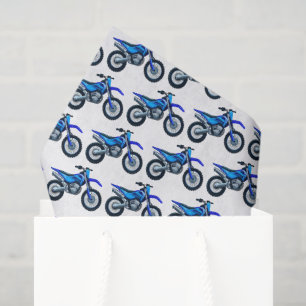 Motocross Decoupage Paper, Dirt Bike Tissue Paper