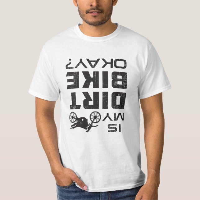 Motocross Dirt Bike Motorcycle Funny Gift Idea T-Shirt (Front)