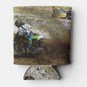 Motocross Dirtbike Racer Sports Gift Can Cooler