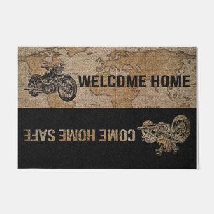 Motocross Doormat, Come Home Safe Welcome Home Doormat