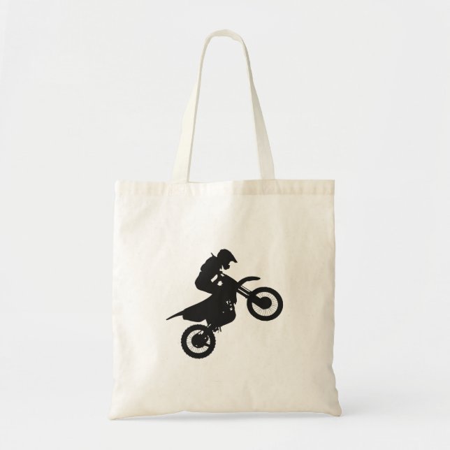 Motocross driver - Choose background color Tote Bag (Front)
