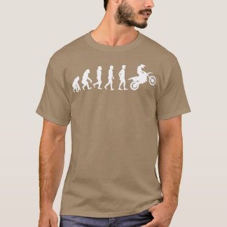 Motocross Evolution Supermoto Supermotard Enduro W T-Shirt