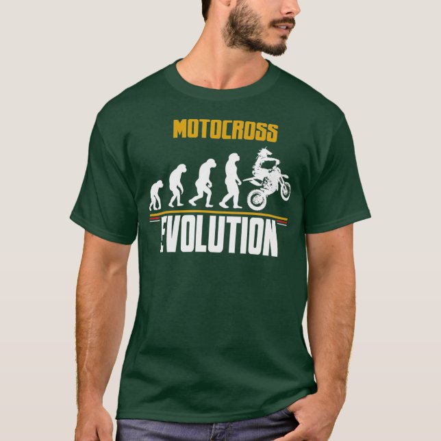 Motocross Evolution T-Shirt (Front)