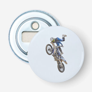 Motocross Extreme Tricks Bottle Opener
