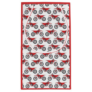 Motocross Gift Bag, Dirt Bike Birthday Party Small Gift Bag