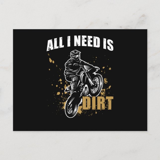Motocross Gift Postcard (Front)
