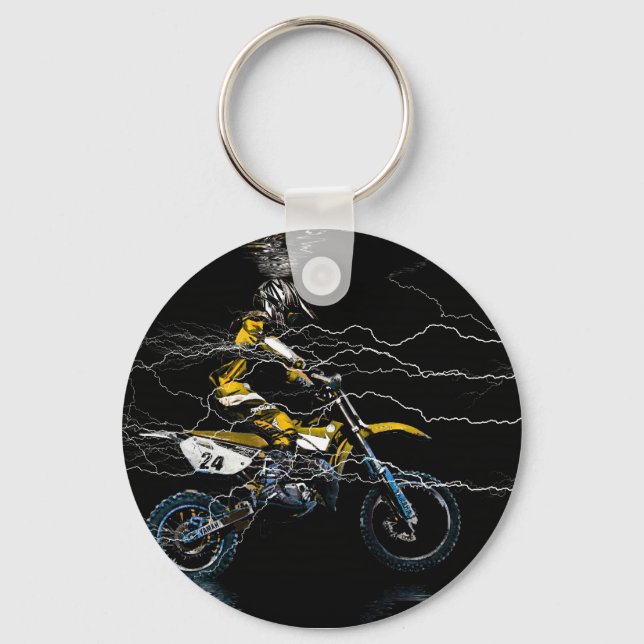 Motocross Key Ring (Front)