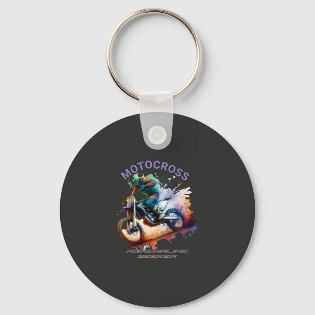 Motocross  key ring (Front)