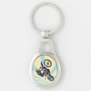 Motocross Key Ring