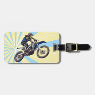 Motocross Luggage Tag