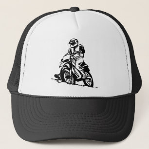 Motocross Motorcycle Trucker Hat