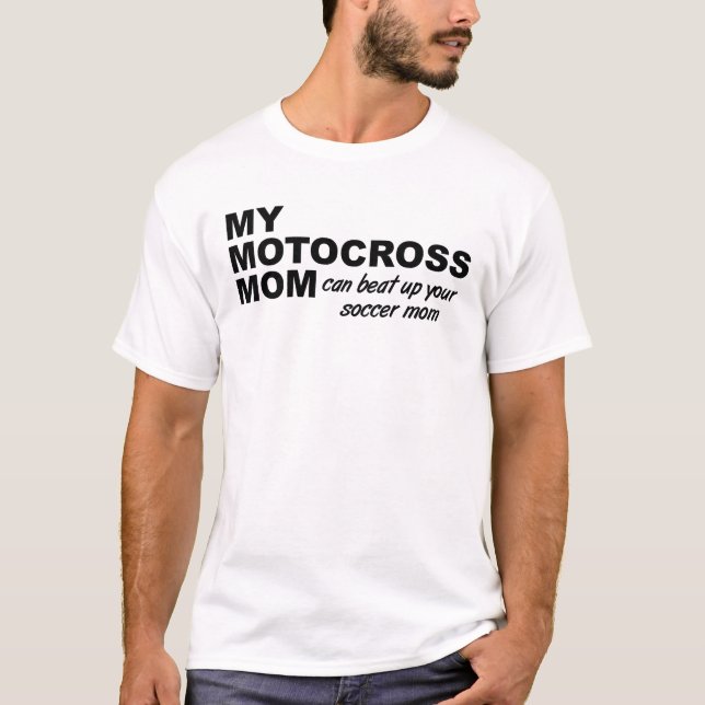 Motocross Mum Funny Tshirt (Front)
