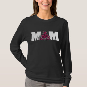 Motocross Mum Mx Dirt Bike Girl Woman T-Shirt