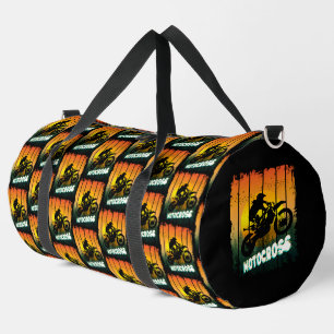 Motocross nature riding motorcycle sports rider duffle bag