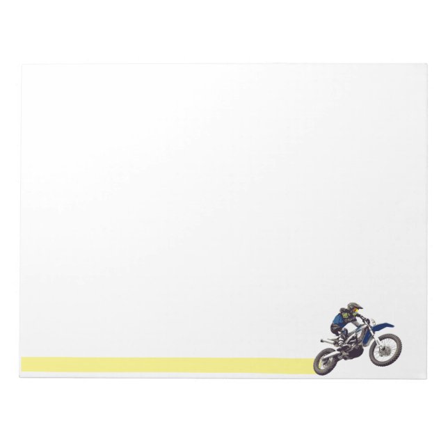 Motocross Notepad (Front)