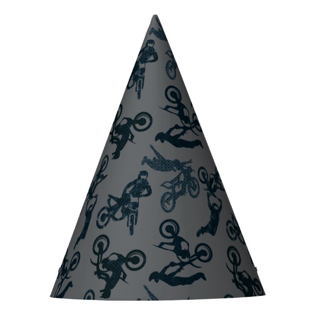 Motocross Party Hat (Front)