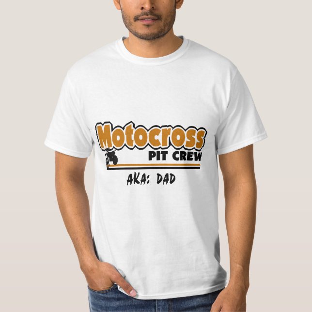 Motocross Pit Crew T-Shirt (Front)
