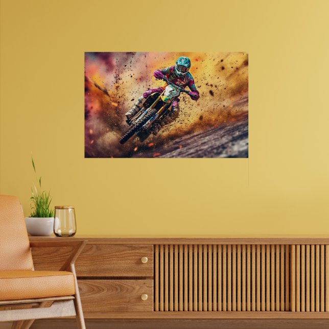 Motocross Poster (Living Room 2)