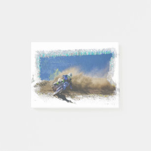 Motocross Racer Artwork Gifts Post-it Notes