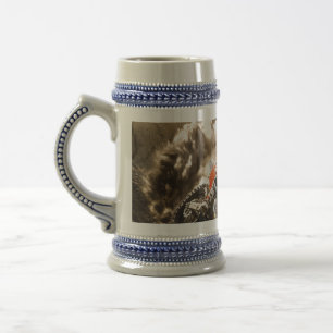 Motocross Rider Beer Stein