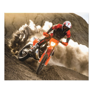 Motocross Rider Photo Print