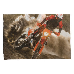 Motocross Rider Pillowcase