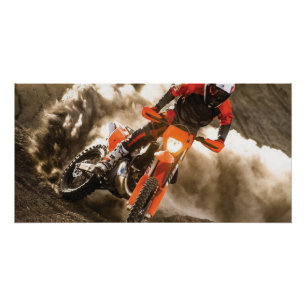 Motocross Rider Poster
