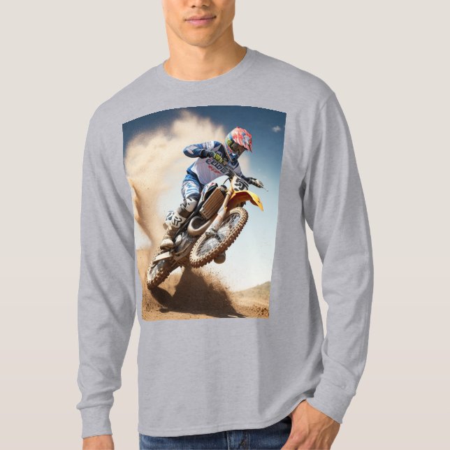 Motocross Rider T-Shirt (Front)