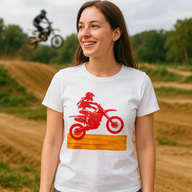 Motocross Rider T-Shirt (Creator Uploaded)