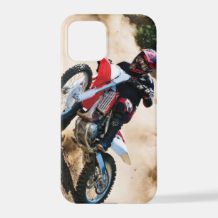 Motocross rider throw pillow iPhone 12 pro case