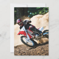 Motocross rider throw pillow