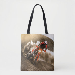 Motocross Rider Tote Bag
