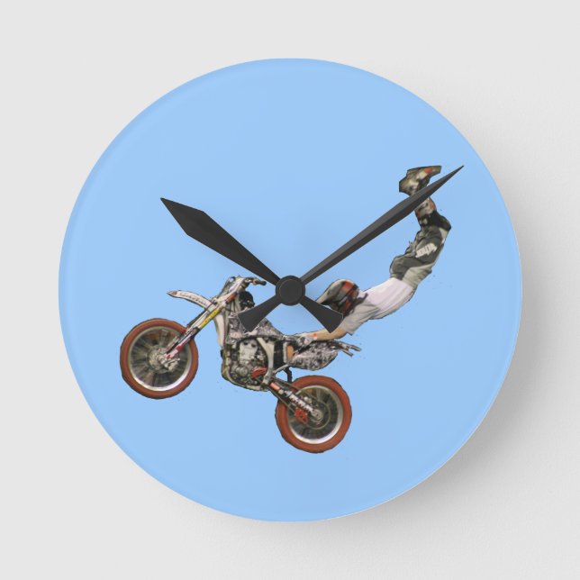 motocross round clock (Front)