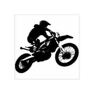 MOTOCROSS RUBBER STAMP
