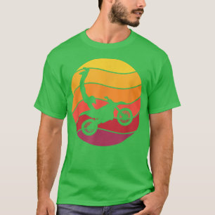 Motocross Seatgrab Retro Style Vintage 1084 T-Shirt