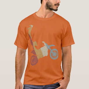 Motocross Seatgrab Retro Style Vintage 792 T-Shirt