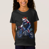 Motocross Sports Lover Xmas Santa Hat Motocross Ch