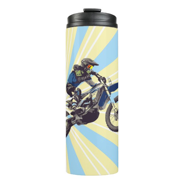 Motocross Thermal Tumbler (Front)