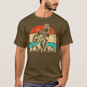 Motocross Vintage Dirt Bike Retro T-Shirt