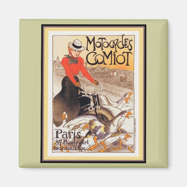 Motocycles Comiot Magnet (Front)