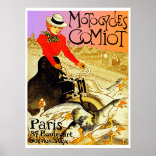 Motocycles Comiot Poster