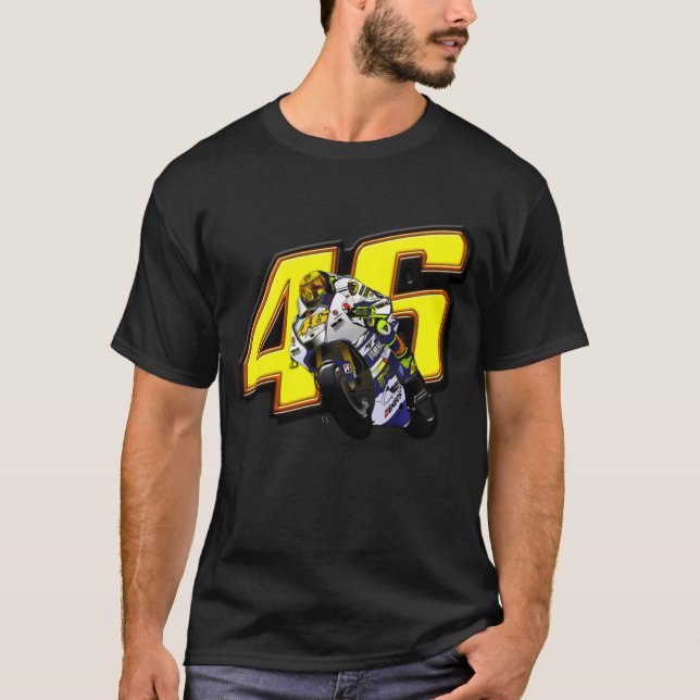 MotoGP Movistar Yamaha Valentino Rossi T-Shirt (Front)