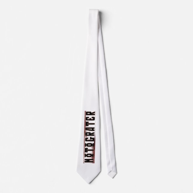 MOTOGRATER Neck Tie (Front)