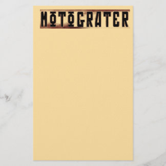 MOTOGRATER Stationery