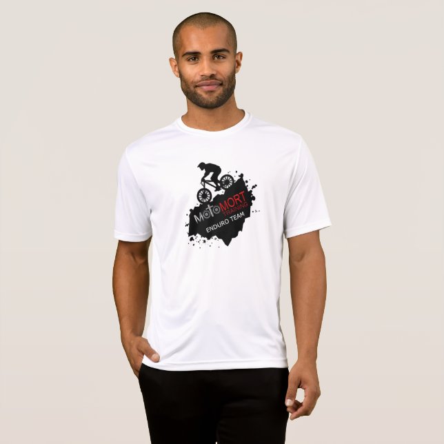 MotoMort Training Enduro Team Practice Jersey T-Shirt (Front Full)
