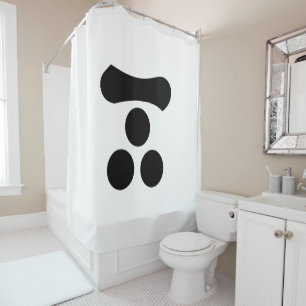 Motonari Mohri Shower Curtain