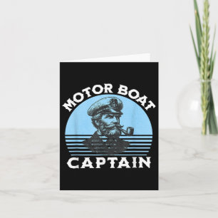 Motor Boat Captain _2 Card